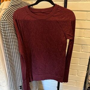 Lululemon Long Sleeve Crewneck swiftly tech